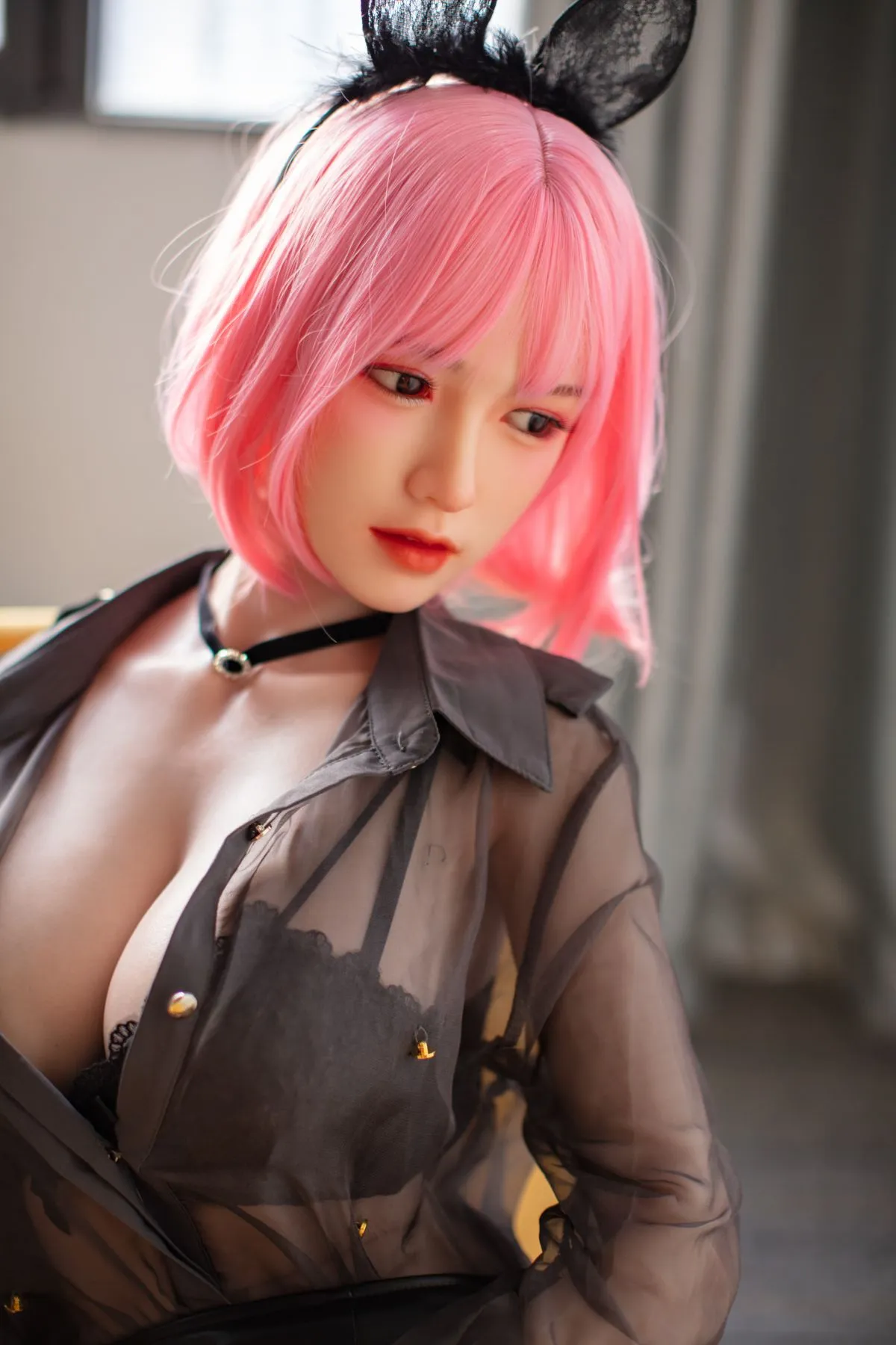 5FT3 SILICONE HEAD TPE BODY SEX DOLL D CUP HIMARI 1