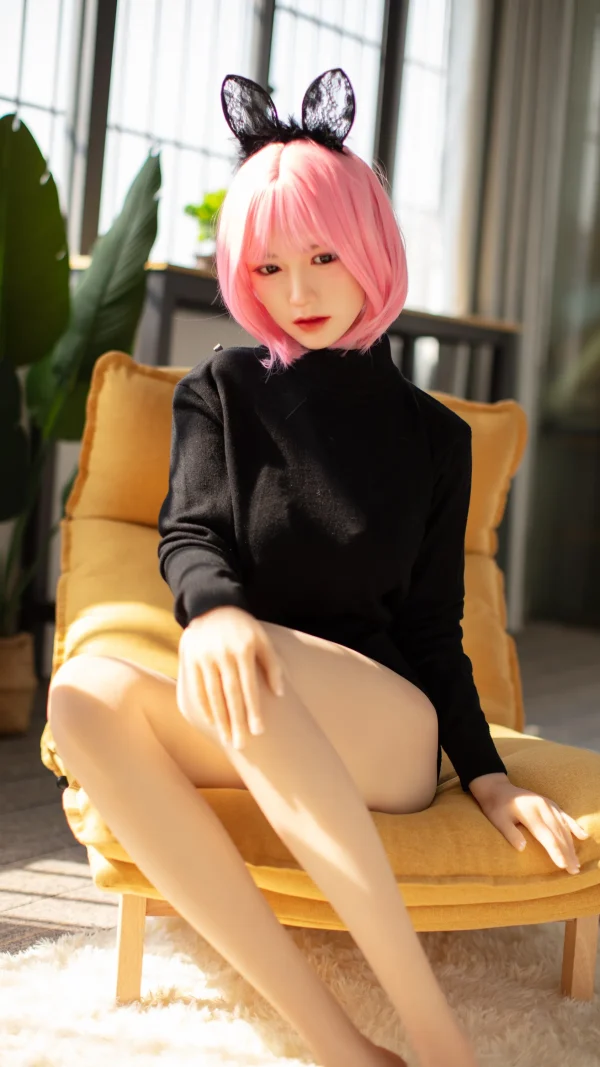 JX DOLL 160CM/5FT3 SILICONE HEAD & TPE BODY SEX DOLL D-CUP HIMARI