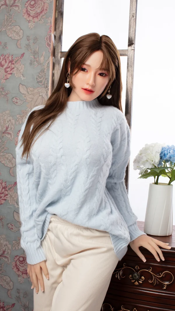 JX DOLL 160CM/5FT3 SILICONE HEAD & TPE BODY SEX DOLL D-CUP NAI