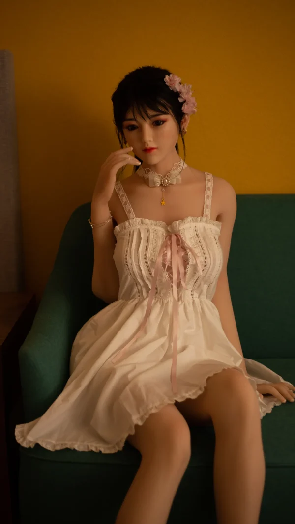 JX DOLL 160CM/5FT3 SILICONE HEAD & TPE BODY SEX DOLL D-CUP REN