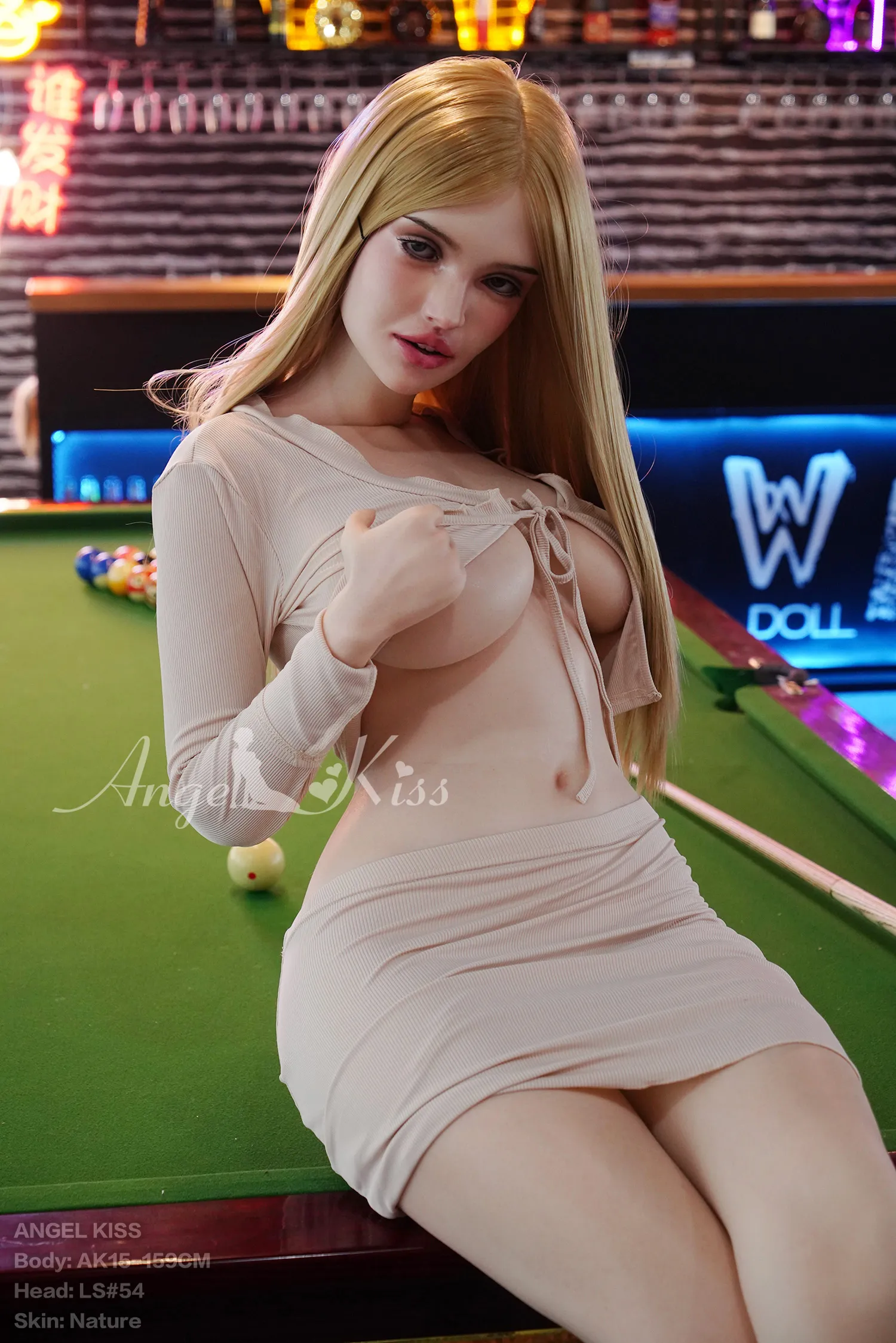 5FT3 SILICONE SEX DOLL C CUP LS54 21
