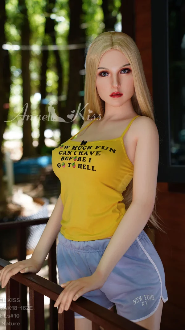 ANGELKISS DOLL 162CM/5FT4 SILICONE SEX DOLL E-CUP LS#10