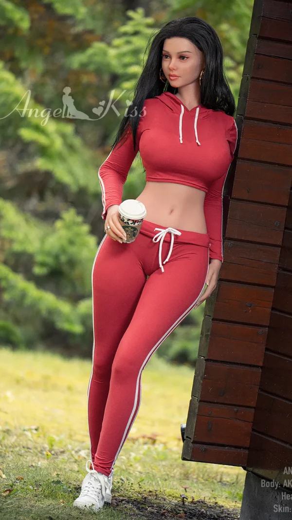 ANGELKISS DOLL 164CM/5FT5 SILICONE SEX DOLL D-CUP LS#43