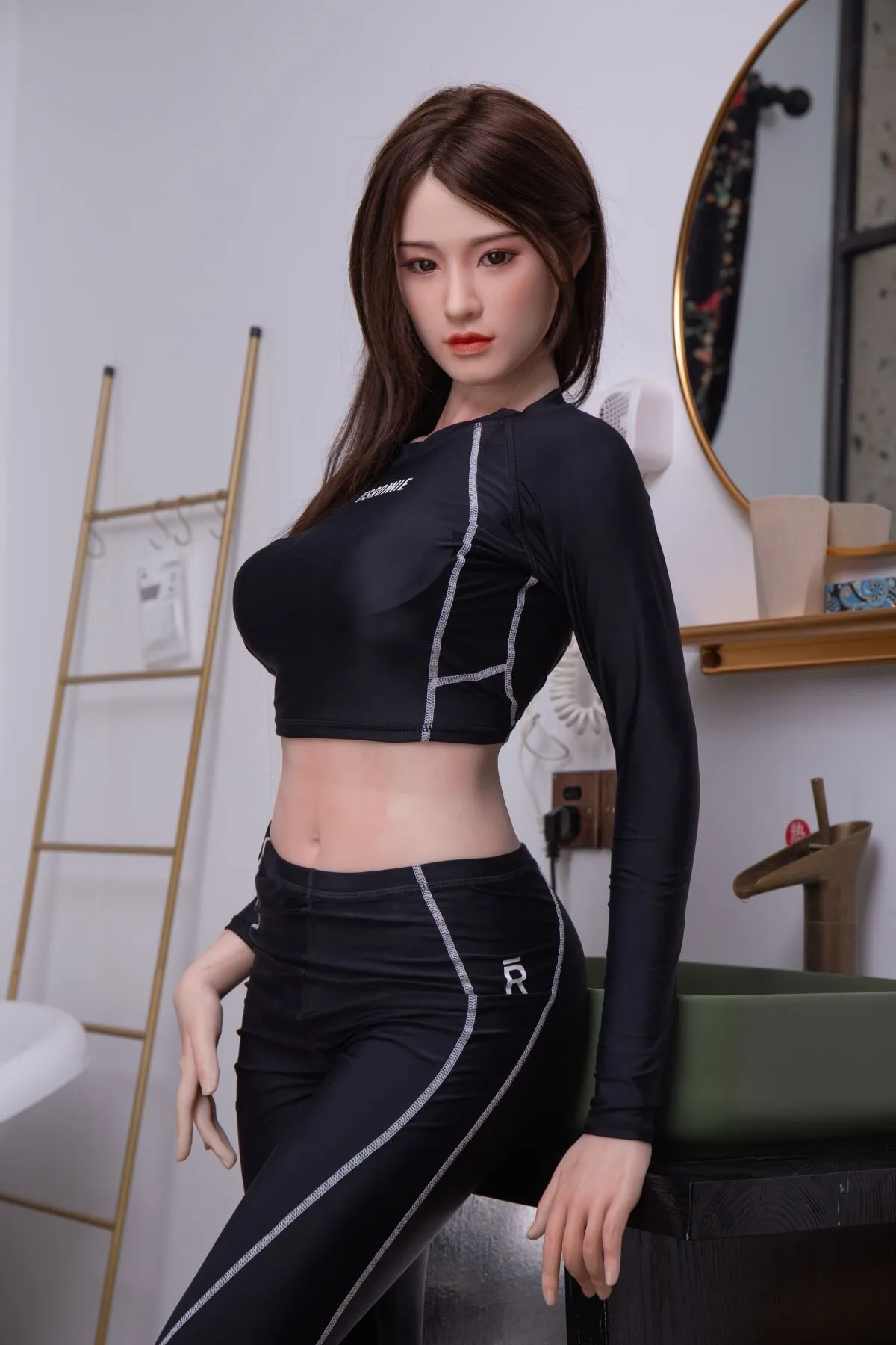 5FT7 FULL SILICONE SEX DOLL D CUP MINA 16