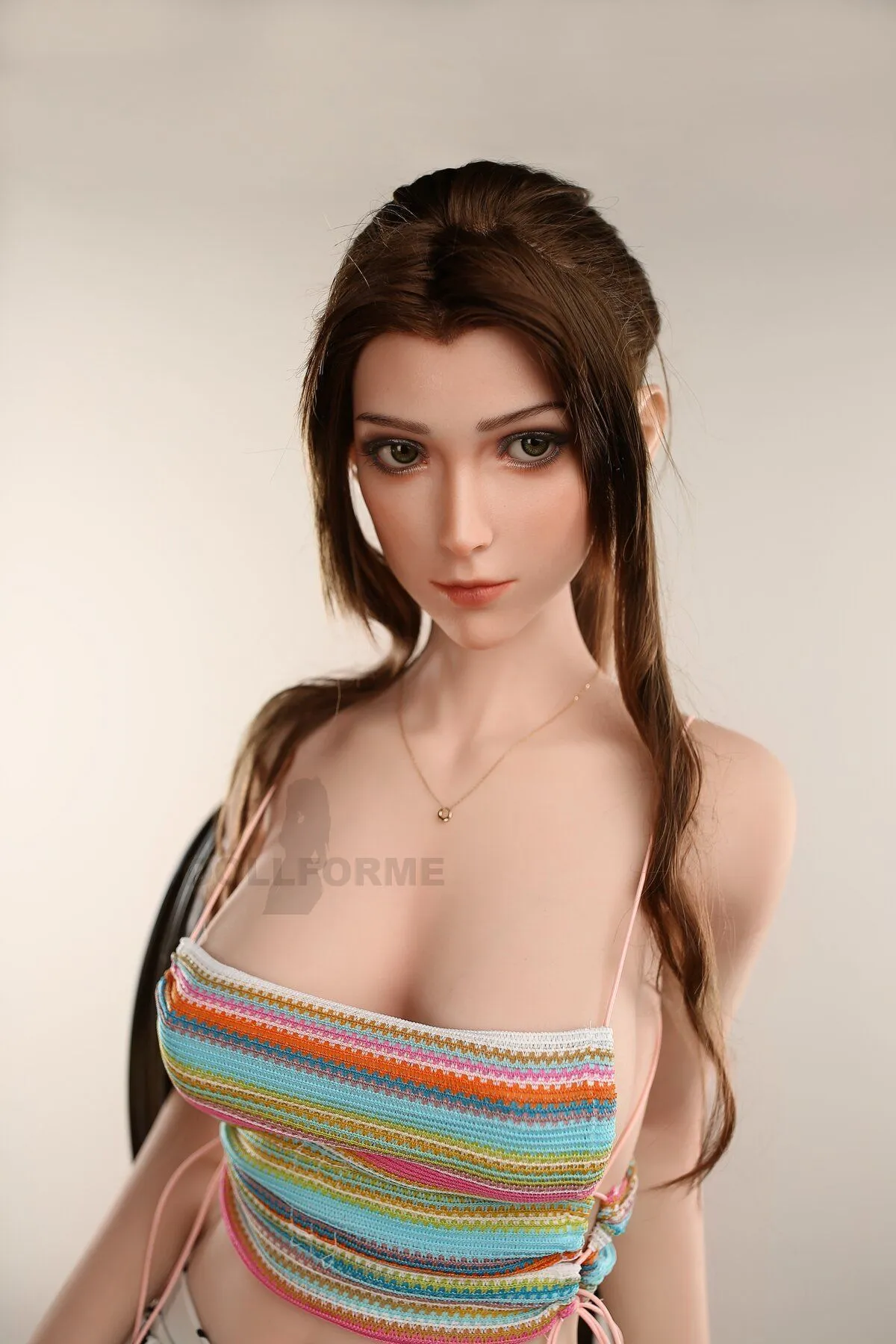 5FT7 SILICONE HEAD TPE BODY SEX DOLL C CUP C25 9