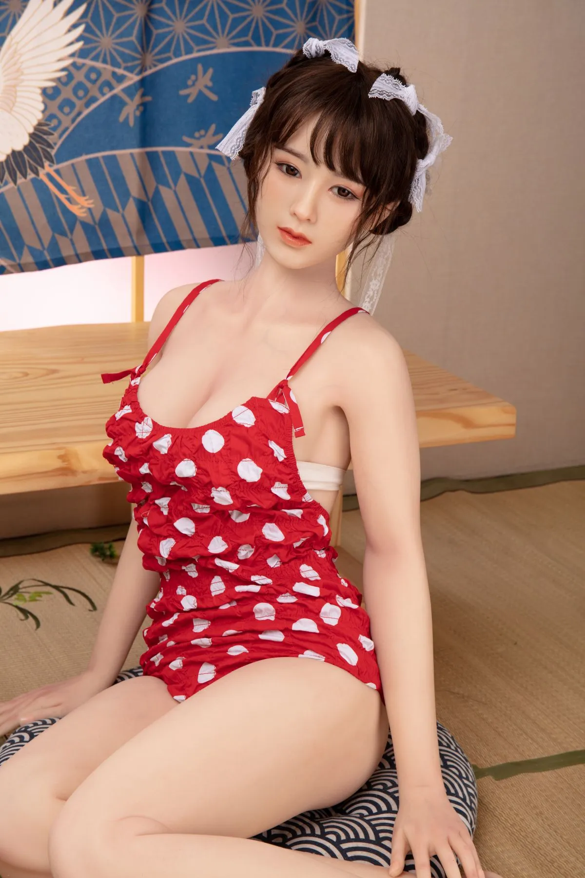 5FT7 SILICONE HEAD TPE BODY SEX DOLL D CUP AKARI 6