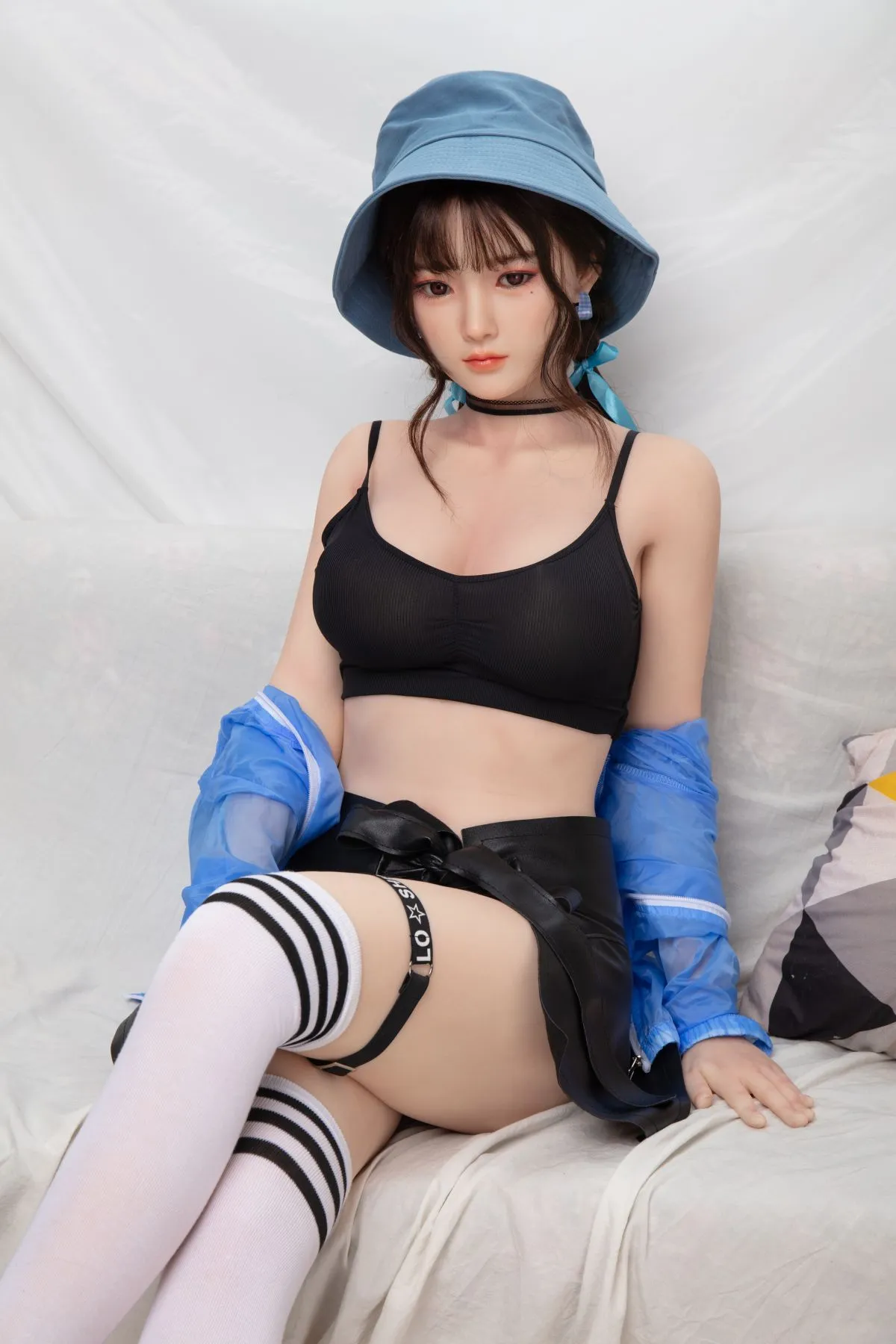 5FT7 SILICONE HEAD TPE BODY SEX DOLL KIKO 4