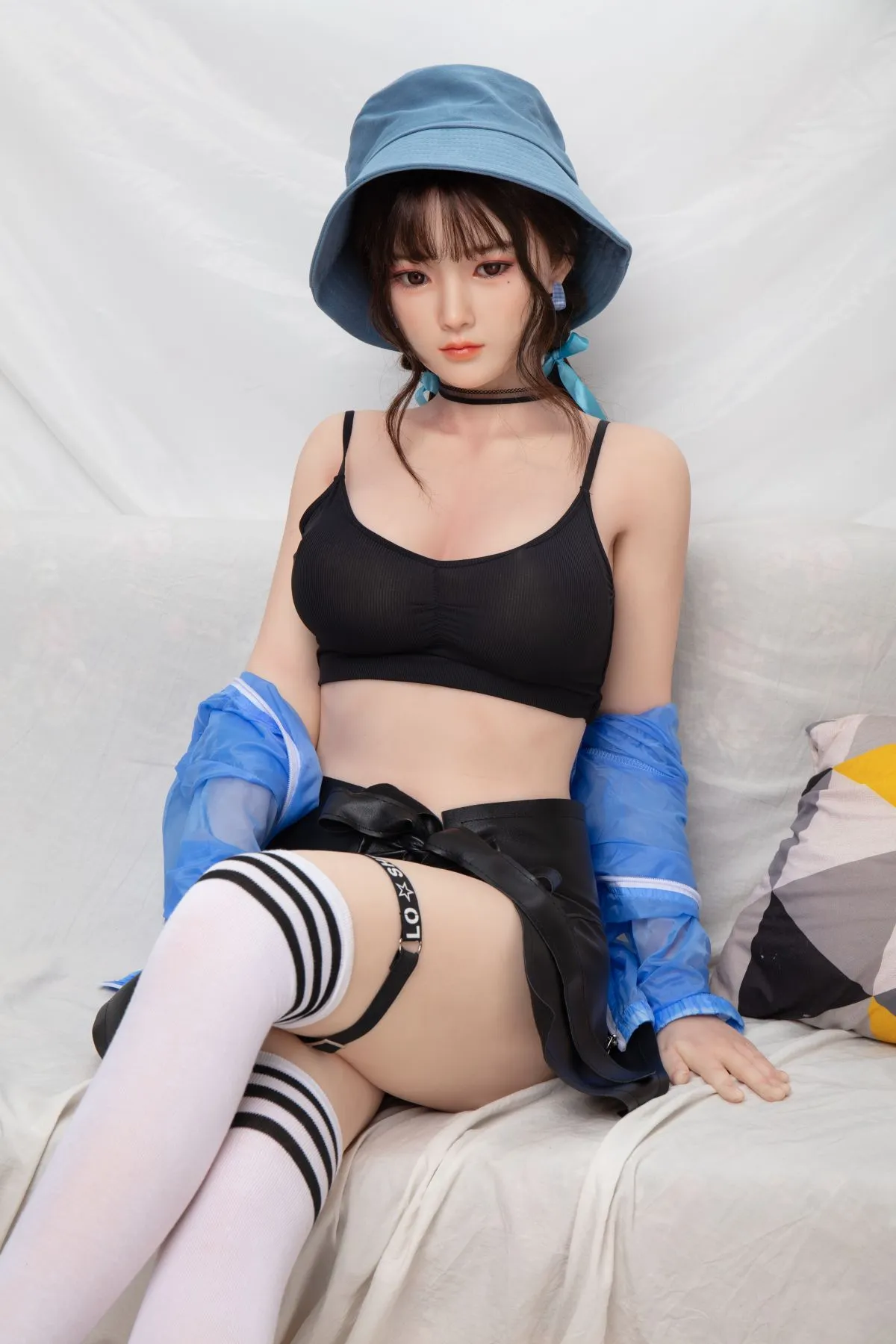 5FT7 SILICONE HEAD TPE BODY SEX DOLL KIKO 9