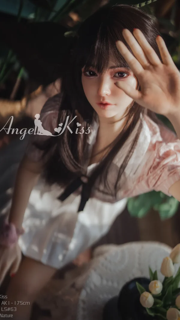 ANGELKISS DOLL 175CM/5FT9 SILICONE SEX DOLL D-CUP LS#63