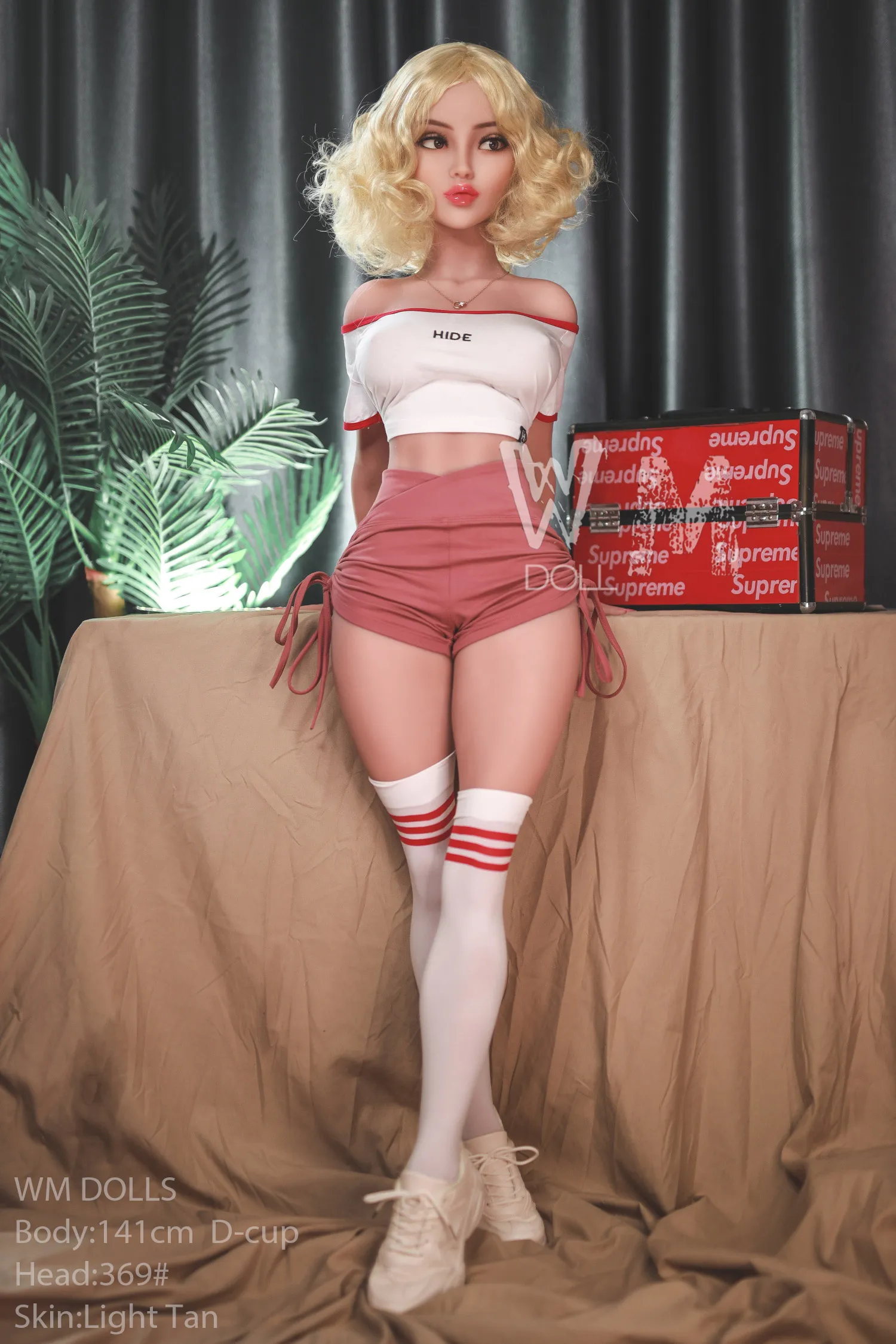 WM DOLL 141CM/4FT8 TPE SEX DOLL D-CUP #369 203 WM TPE SEX DOLL 141D 369 23