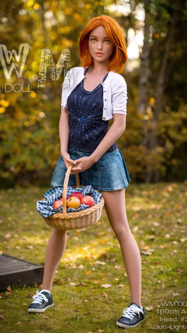WM DOLL 160CM/5FT3 TPE SEX DOLL A-CUP #368