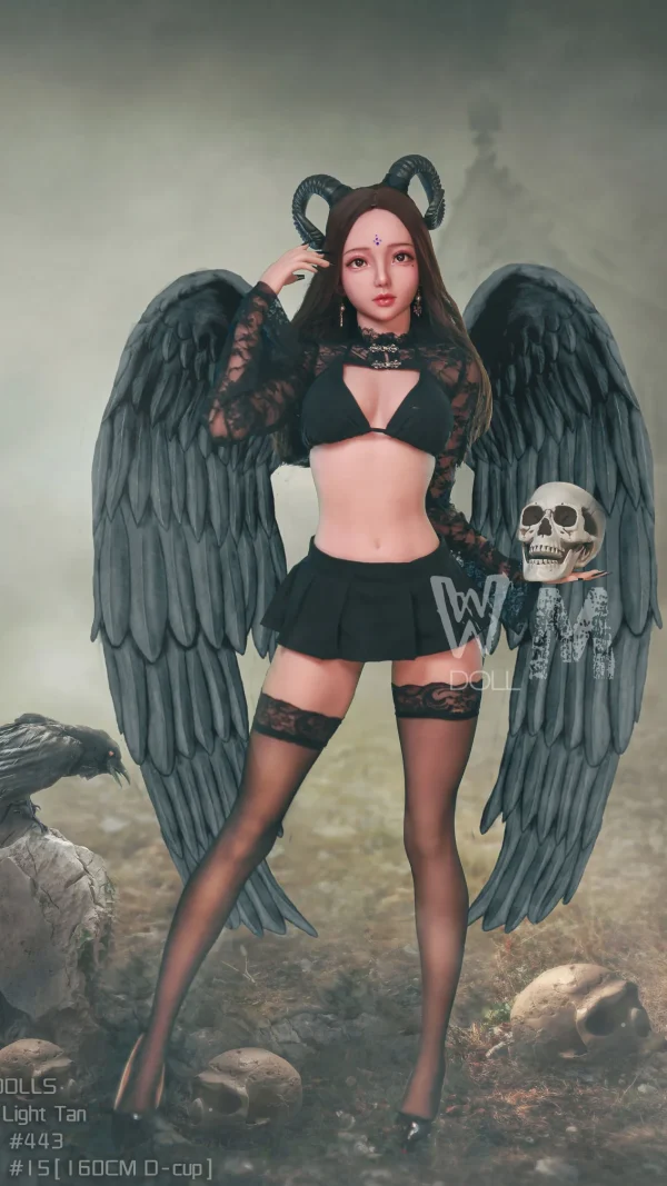 WM DOLL 160CM/5FT3 TPE SEX DOLL D-CUP #443