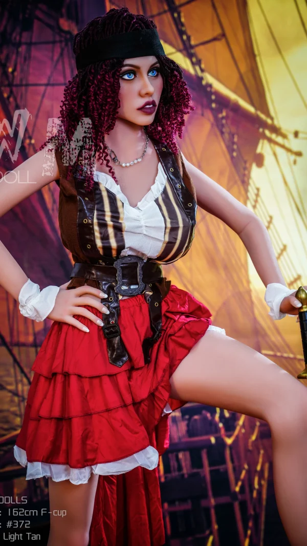 WM DOLL 162CM/5FT4 TPE SEX DOLL F-CUP #372