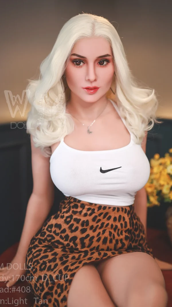 WM DOLL 170CM/5FT7 TPE SEX DOLL D-CUP #408
