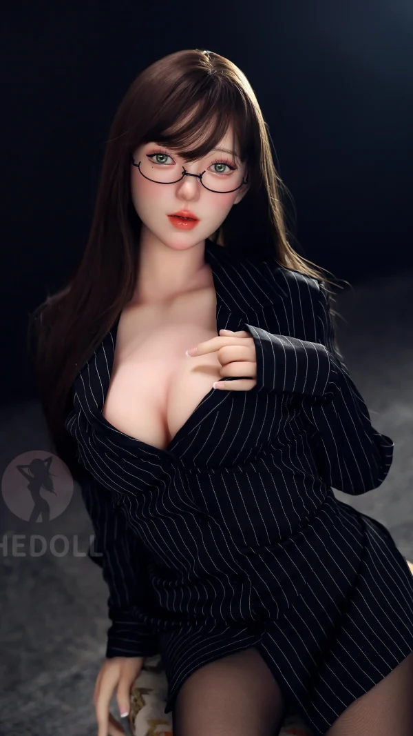 SHE DOLL GUXIAOYU 158CM/5FT2 C-CUP SILICONE HEAD SEX DOLL