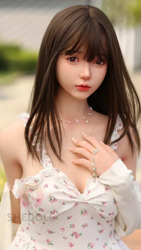 SHE DOLL QINGNING 158CM/5FT2 C-CUP SILICONE HEAD SEX DOLL