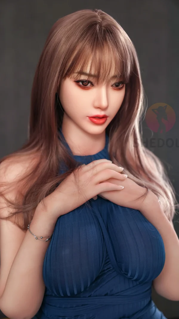 SHE DOLL BAILU 165CM/5FT5 E-CUP SILICONE HEAD SEX DOLL