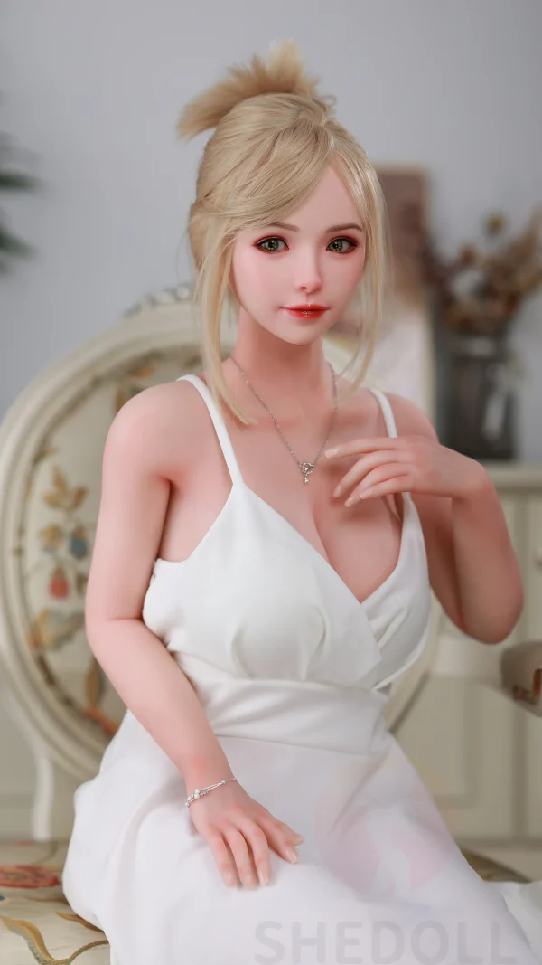 SHE DOLL ZHENNI 148CM/4FT10 D-CUP SILICONE HEAD SEX DOLL