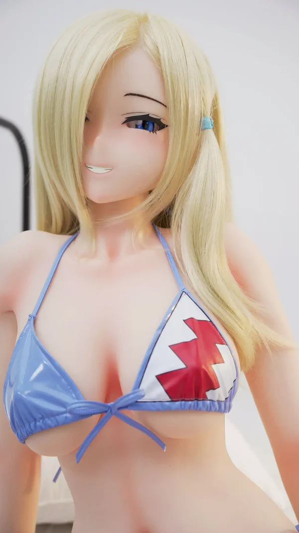 IROKEBIJIN 148CM/4FT10 SILICONE ANIME SEX DOLL KASUMI