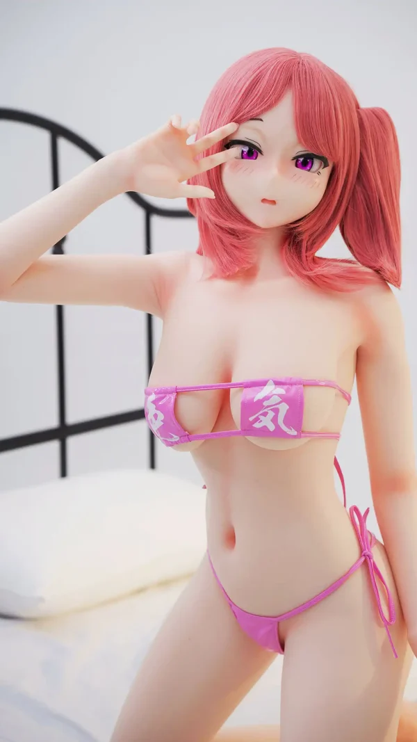 IROKEBIJIN 148CM/4FT10 SILICONE ANIME SEX DOLL AKANE