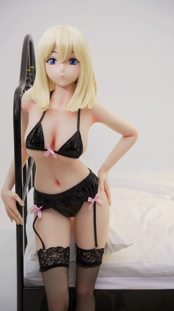 IROKEBIJIN 148CM/4FT10 SILICONE ANIME SEX DOLL SHIORI A