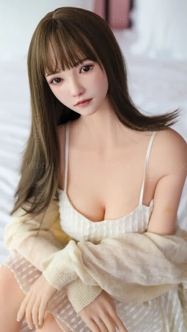 SHE DOLL QIANGWEI 158CM/5FT2 C-CUP SILICONE HEAD SEX DOLL