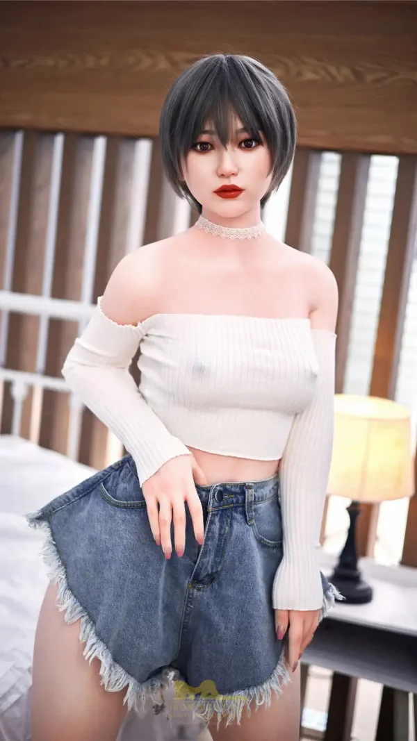 IRONTECH DOLL 152CM/4FT10 A-CUP SILICONE SEX DOLL MISA