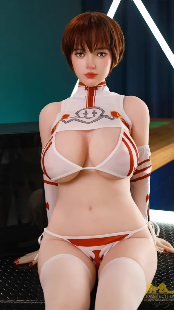 IRONTECH DOLL 163CM/5FT4 G-CUP PLUS SILICONE HEAD SEX DOLL NABI