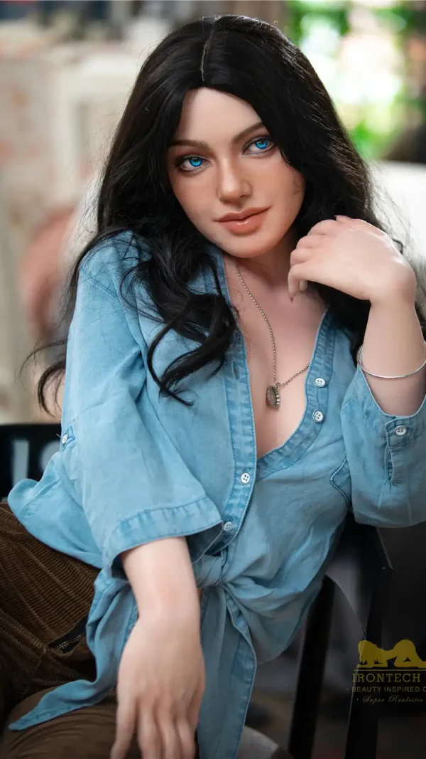 IRONTECH DOLL 152CM/4FT10 A-CUP SILICONE SEX DOLL IVY